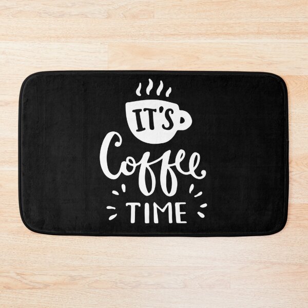 Item preview, Motivational Inspirational and Positive quote - It’s coffee time typography text art by Word Fandom - wordfandom designed and sold by Kerry Pritchard.