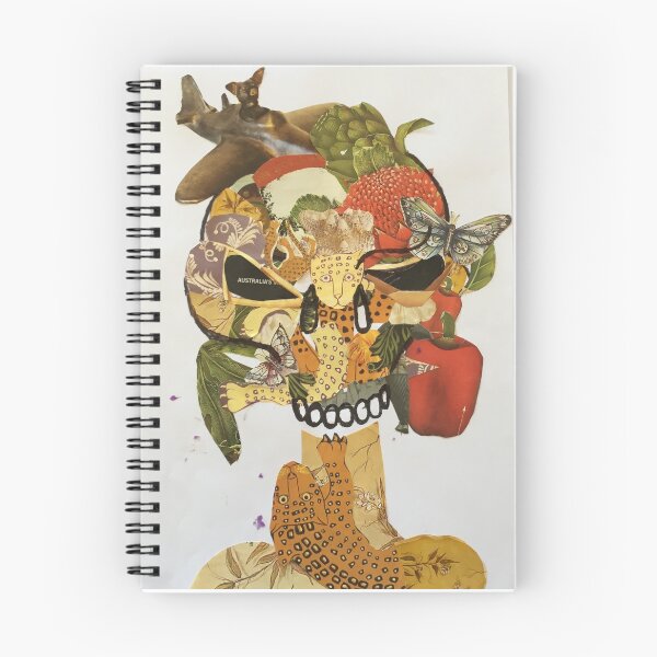 Item preview, Collage tiger skull designed and sold by sonni.