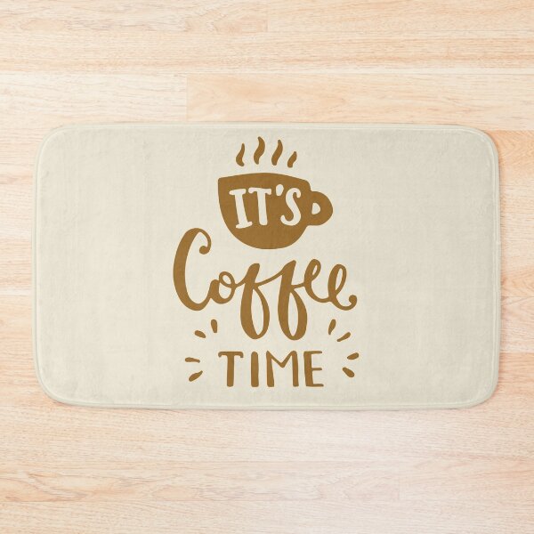 Item preview, Motivational Inspirational and Positive quote - It’s coffee time typography text art by Word Fandom - wordfandom designed and sold by Kerry Pritchard.