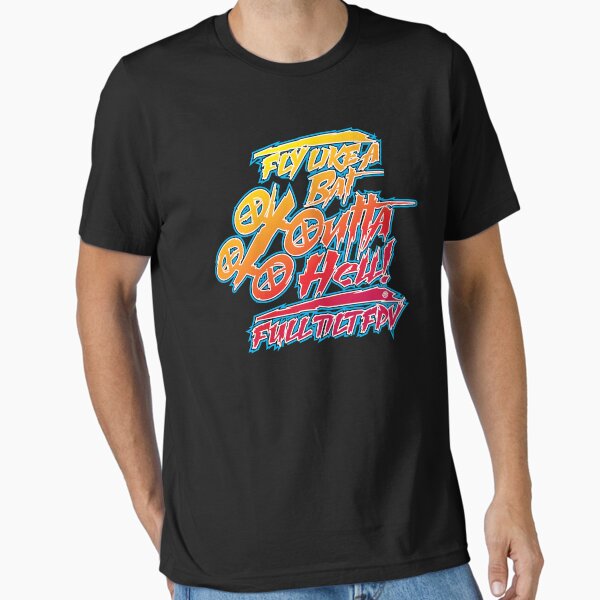 Item preview, Fly Like a Bat Outta Hell Color designed and sold by JayBob DoinStuff.