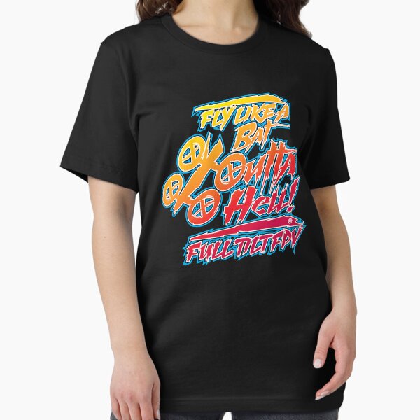 Item preview, Fly Like a Bat Outta Hell Color designed and sold by JayBob DoinStuff.