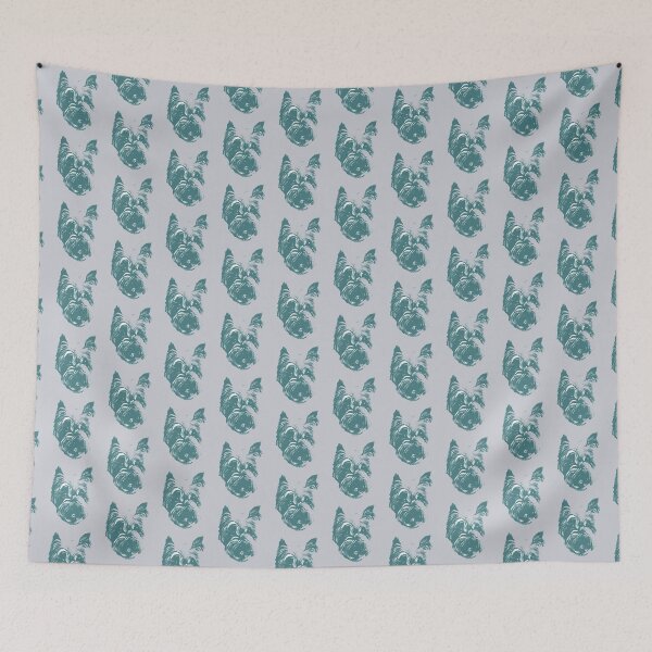 Item preview, Westie Wonder ~ Teal designed and sold by Jane Oriel.