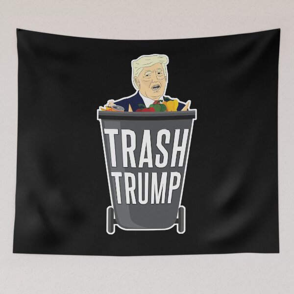Item preview, Trash Trump T-Shirt designed and sold by Kam-designs.