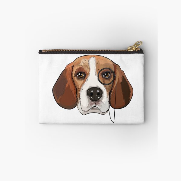 Artikelvorschau, Beagle mit Monokel entworfen und verkauft von Miftees.
