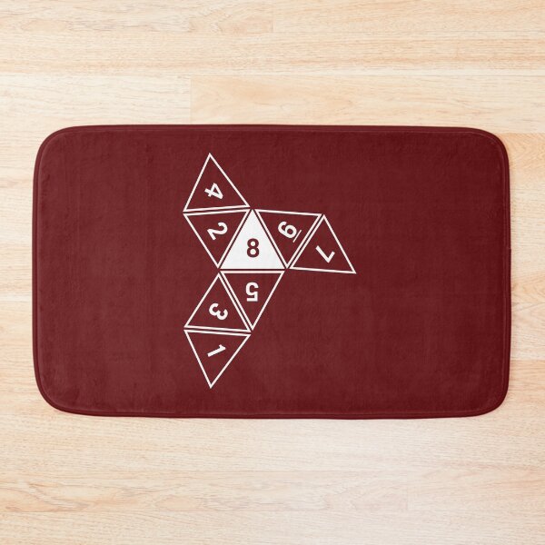 Item preview, Red Unrolled D8 designed and sold by clarkstpress.