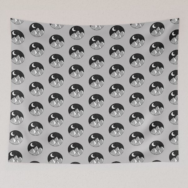 Item preview, Black and White Mountains designed and sold by lizashev.