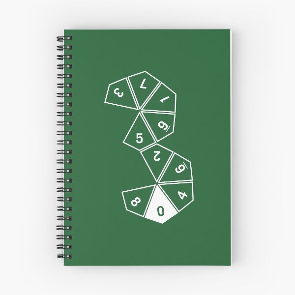 Item preview, Unrolled D10 designed and sold by clarkstpress.