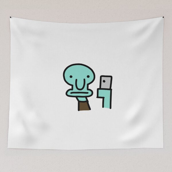 Item preview, Squidward Selfie designed and sold by dsaraiya48.
