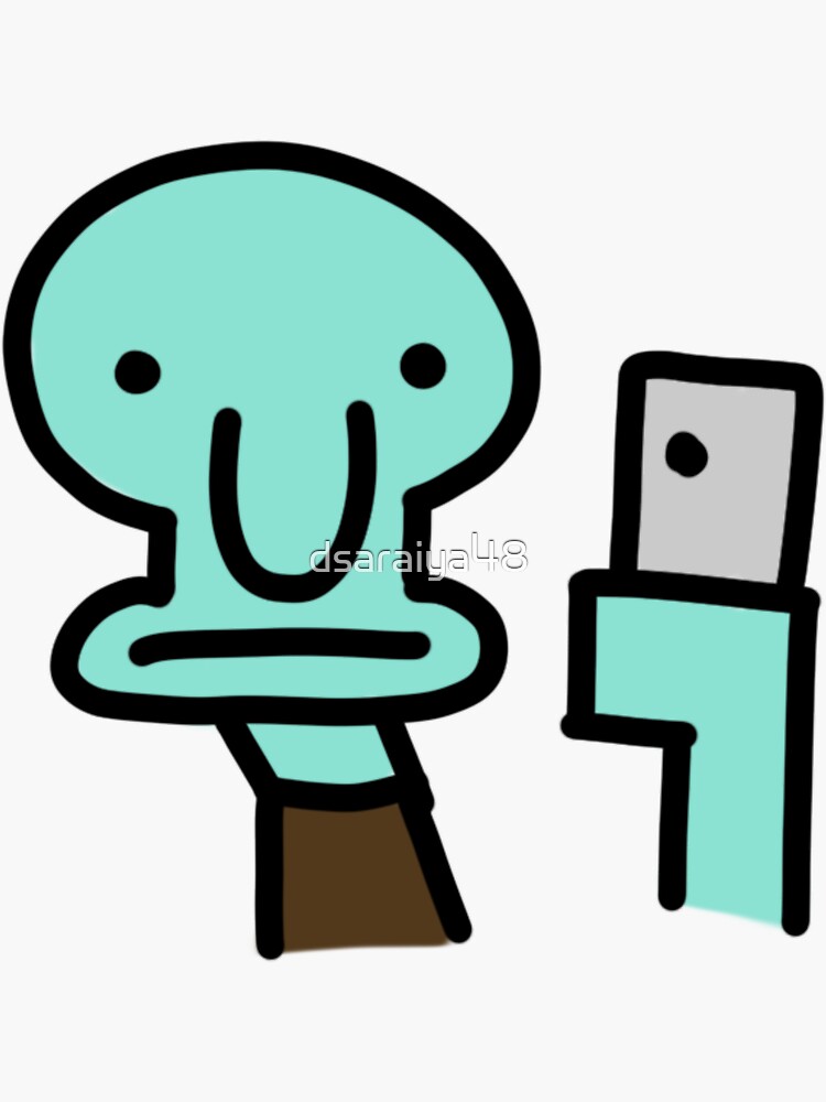 Squidward Laptop Stickers Spongebob Squarepants Krusty -  Finland