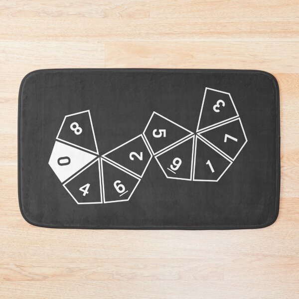 Item preview, Grey Unrolled D10 designed and sold by clarkstpress.