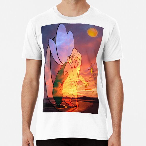 A Girl Under the Sun Poster Premium T-Shirt