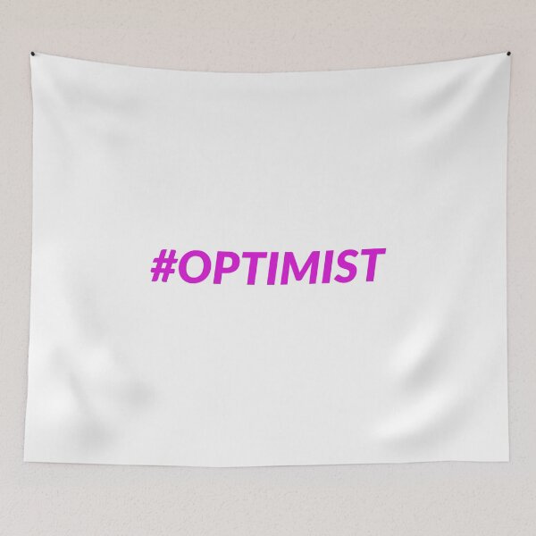 Item preview, optimist  pink hashtag designed and sold by Inspirationmotivation.