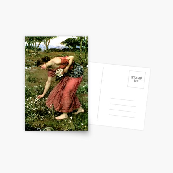 Artikel-Vorschau von Narzisse – John William Waterhouse, designt und verkauft von forgottenbeauty.