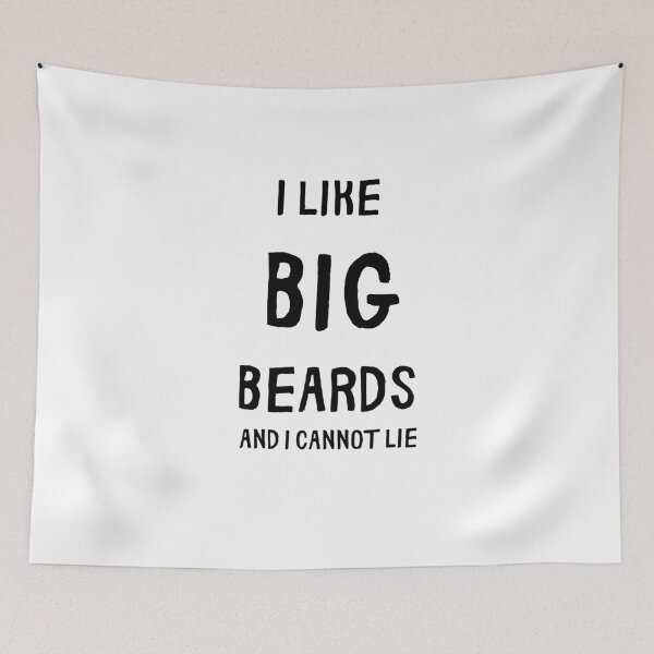 Item preview, I Like Big Beards designed and sold by tysonzitting.