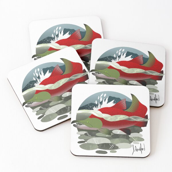 Item preview, Sockeye Salmon Print  designed and sold by jswinford.