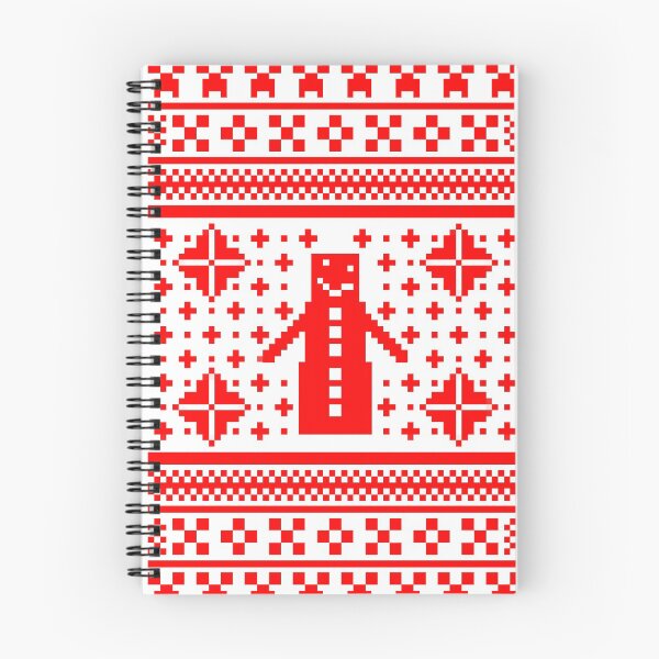 Item preview, Minecraft Ugly Christmas Sweater Red designed and sold by CapitanSteamer.