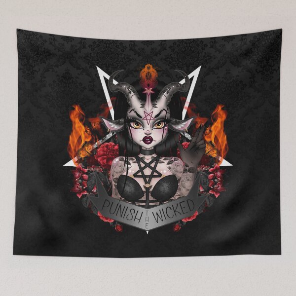 Item preview, Punish the Wicked designed and sold by Rose Demon.