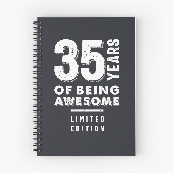 Item preview, 35 Years Of Being Awesome - 35th Birthday designed and sold by cidolopez.