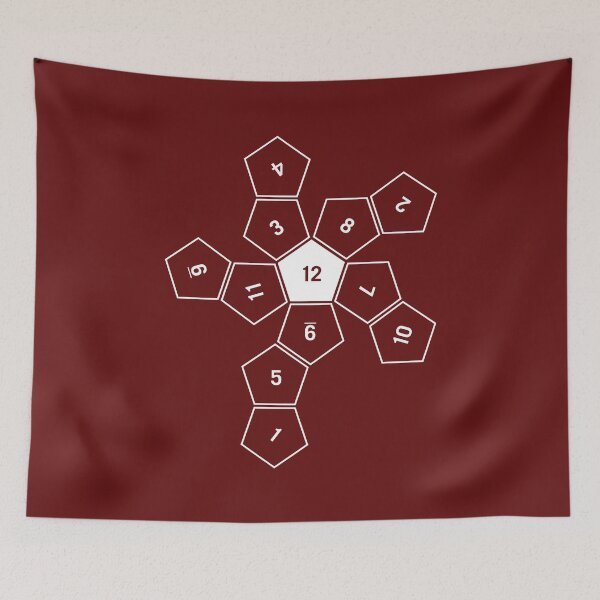 Item preview, Unrolled D12 designed and sold by clarkstpress.