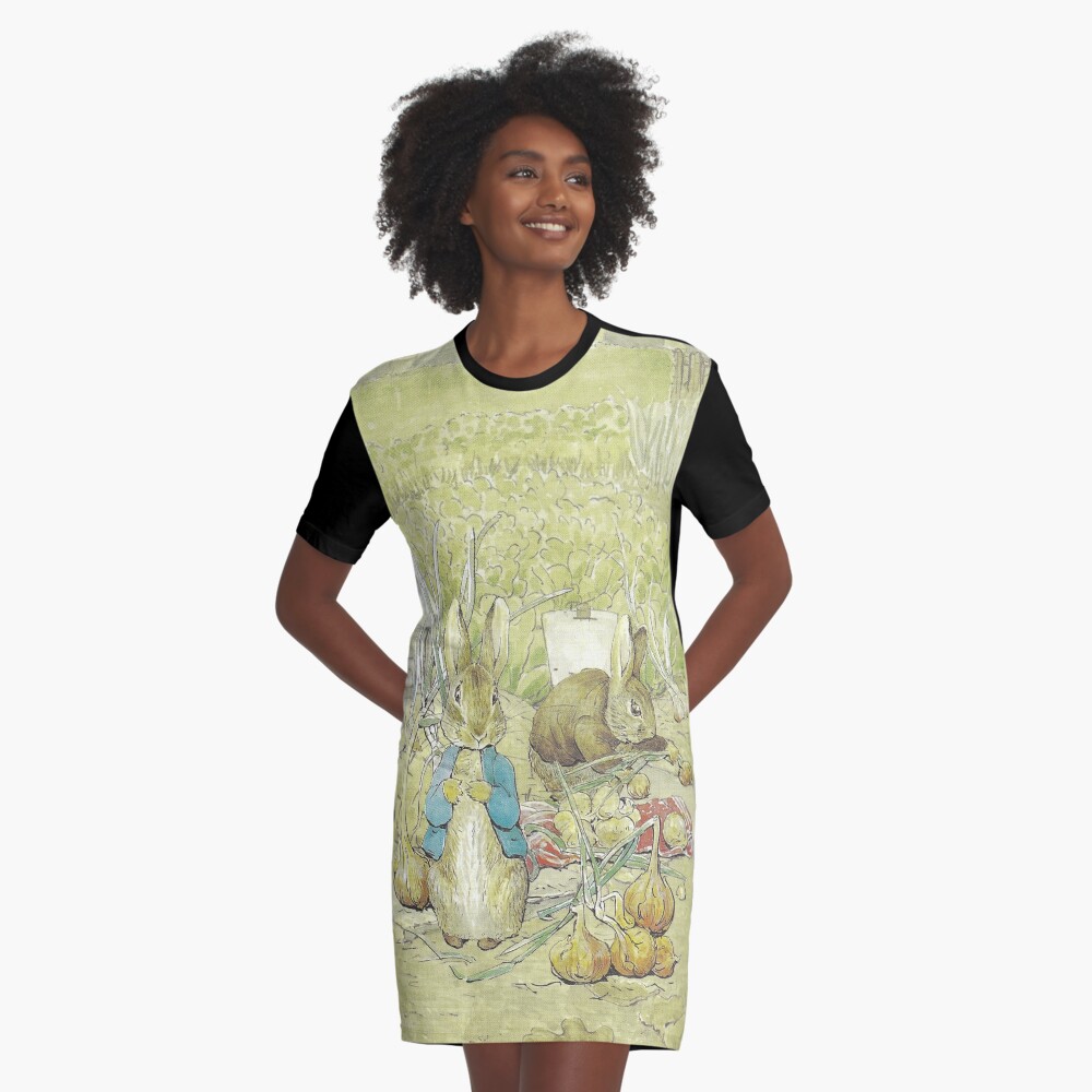 Item preview, Graphic T-Shirt Dress designed and sold by forgottenbeauty.