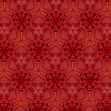 Artwork thumbnail, Rich Red Roses by JillyBeanDesign