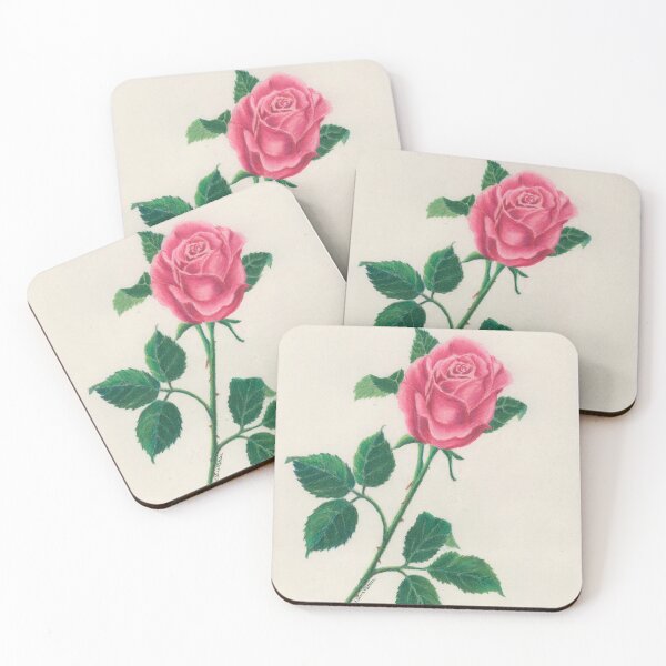 Item preview, Pink Long Stem Rose designed and sold by Elaine Rittler.