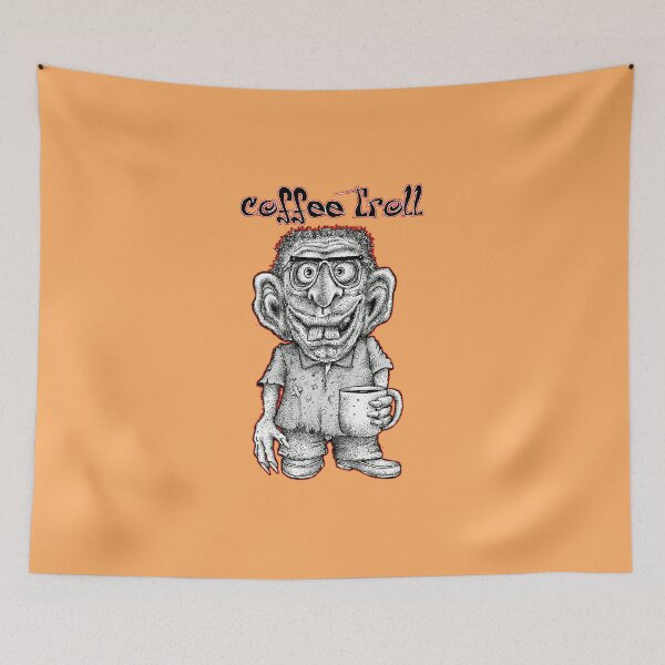 Item preview, Coffee Troll designed and sold by linden lorenson.