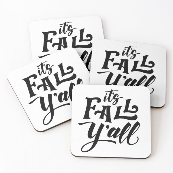 Artikelvorschau, Motivational Inspirational and Positive quote -  It’s fall y’all typography text art by Word Fandom - wordfandom entworfen und verkauft von Kerry Pritchard.
