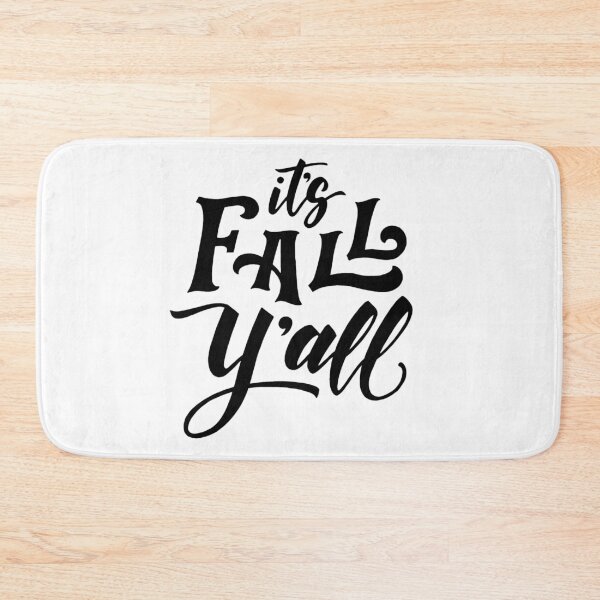 Item preview, Motivational Inspirational and Positive quote -  It’s fall y’all typography text art by Word Fandom - wordfandom designed and sold by Kerry Pritchard.