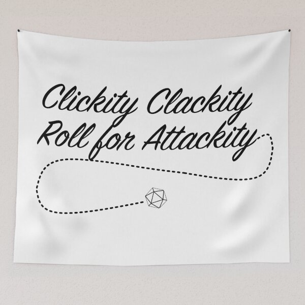 Item preview, Clickity Clackity Roll for Attackity designed and sold by child-star.