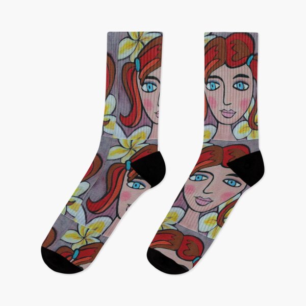 Item preview, Frangipani Girl designed and sold by Debby Haskard-Strauss.
