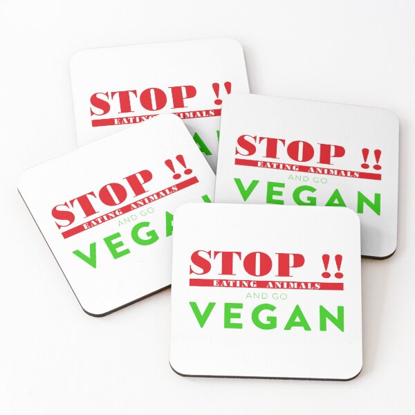 Item preview, STOP Eating Animals, And Go Vegan! designed and sold by visuals2018.