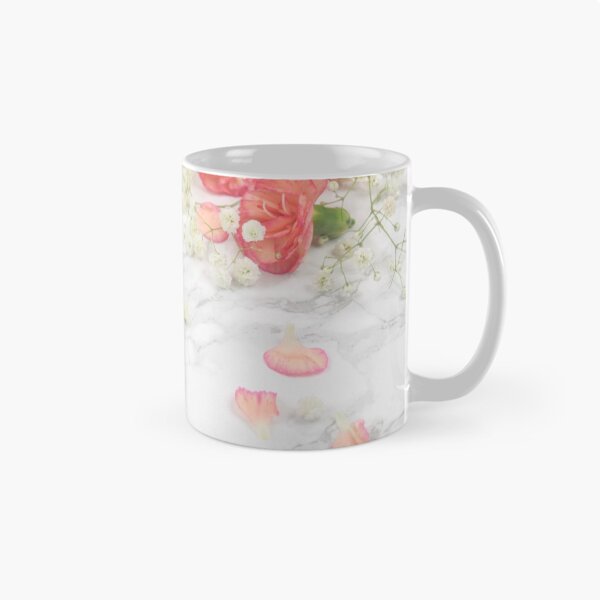 Item preview, Pink Rose Petals, Marble Background designed and sold by newburyboutique.