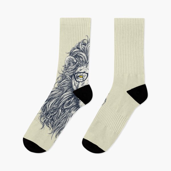 Item preview, Hipster Lion designed and sold by HINKLE.