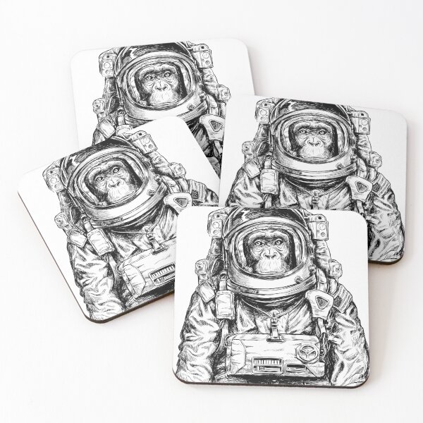 Item preview, Monkey Astronaut designed and sold by HINKLE.