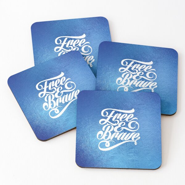 Item preview, Free and Brave designed and sold by ThePrintees.