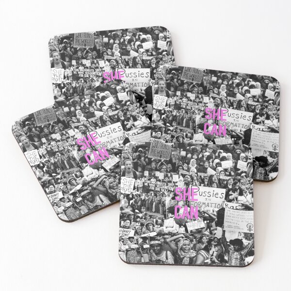 Item preview, SHE CAN, digital collage designed and sold by Melissa Khai.