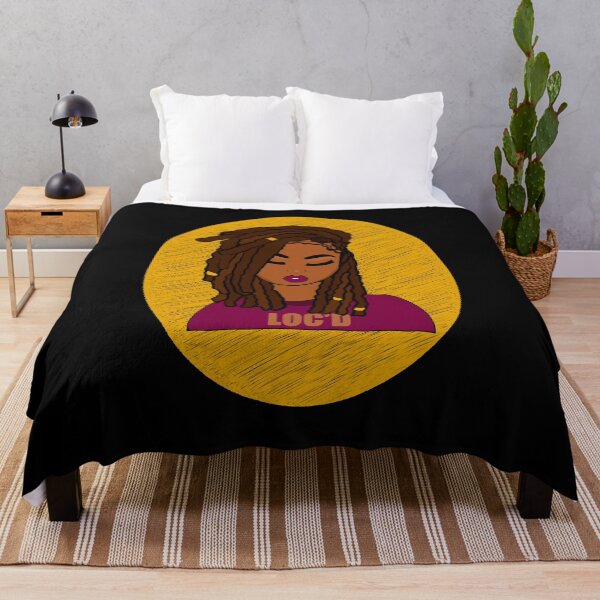Item preview, Loc'd on Locs Young Black Girl designed and sold by blackartmatters.
