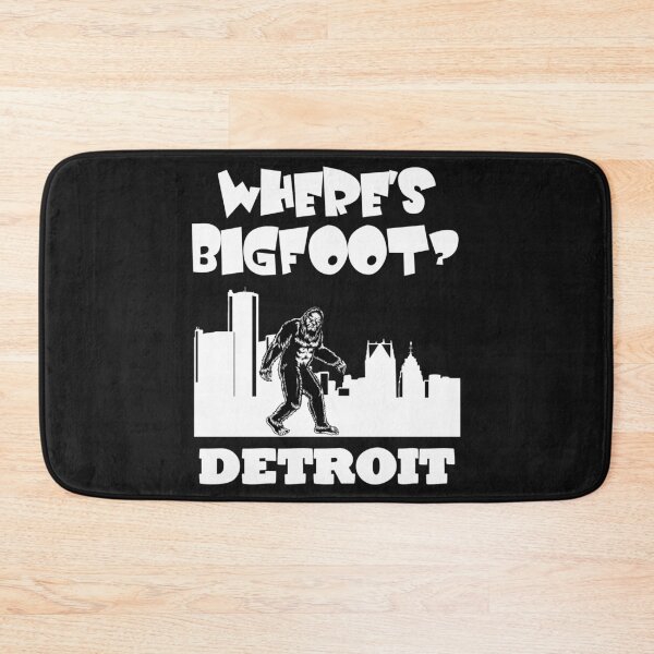 Item preview, Bigfoot in Detroit Bigfoot gifts MI drawing funny gift designed and sold by BRtisticDesigns.