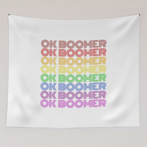 Item preview, OK Boomer Rainbow Color Pride designed and sold by dwarmuth.