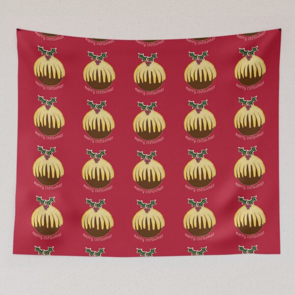 Item preview, Christmas Pudding Print  designed and sold by EurekaRoad.