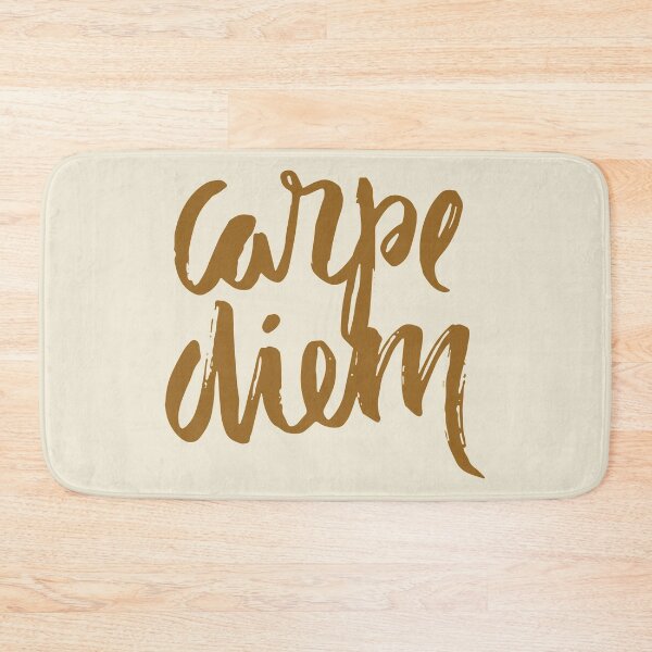 Item preview, Motivational Inspirational and Positive quote - Carpe diem typography text art by Word Fandom - wordfandom designed and sold by Kerry Pritchard.