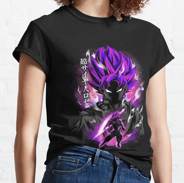 Dragon Ball Z Super Rose Puissance T-shirt classique