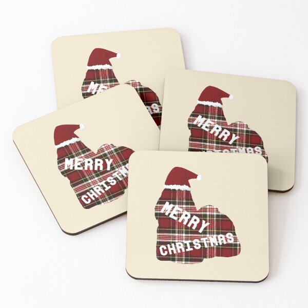 Item preview, Merry Christmas Shih Tzu in Santa Hat designed and sold by PawsitiveGifts.
