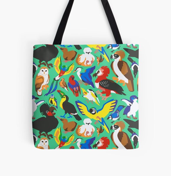 To Feather, But Not to Scale All Over Print Tote Bag
