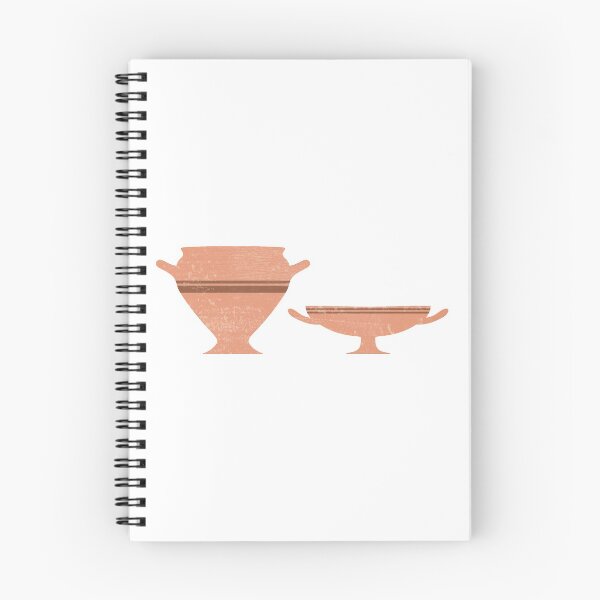 Item preview, Greek Pottery 34 - Bell Krater, Kylix - Terracotta Series - Modern, Contemporary, Minimal Abstract designed and sold by Studio Grafiikka.