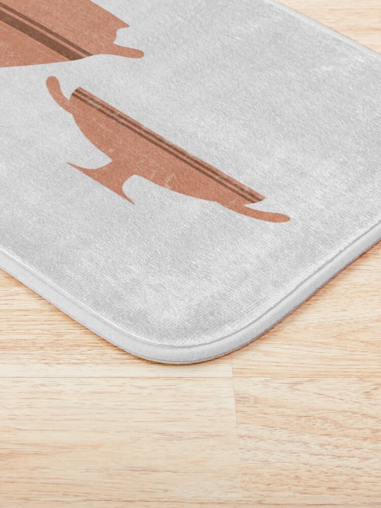 Alternate view of Greek Pottery 34 - Bell Krater, Kylix - Terracotta Series - Modern, Contemporary, Minimal Abstract Bath Mat