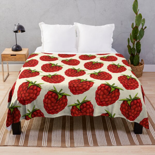 Item preview, Raspberry Pattern - Cream designed and sold by Kelly Gilleran.