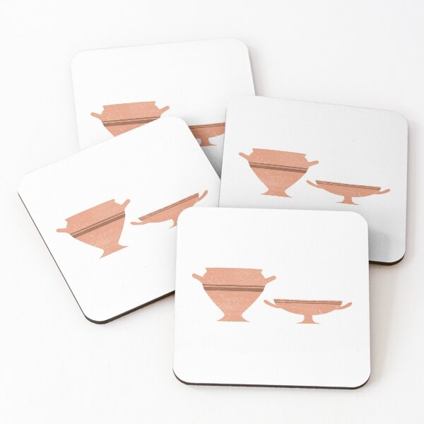 Item preview, Greek Pottery 34 - Bell Krater, Kylix - Terracotta Series - Modern, Contemporary, Minimal Abstract designed and sold by Studio Grafiikka.