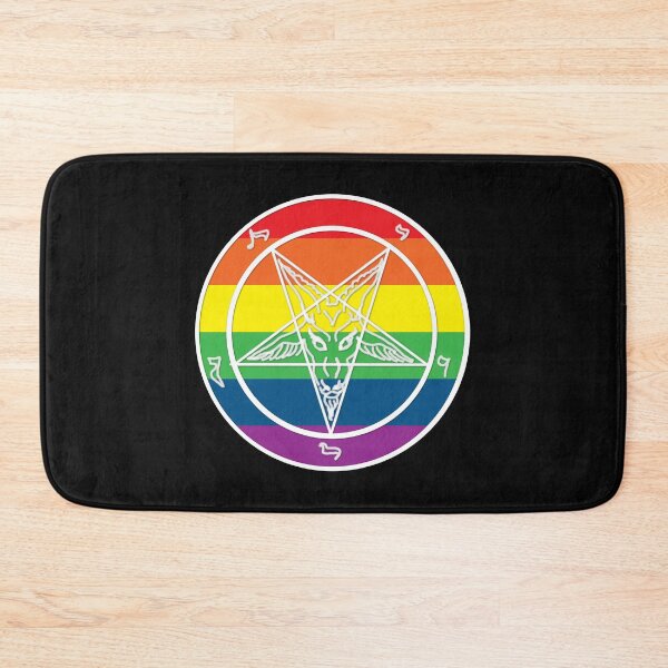 Item preview, Rainbow Baphomet designed and sold by ShayneoftheDead.